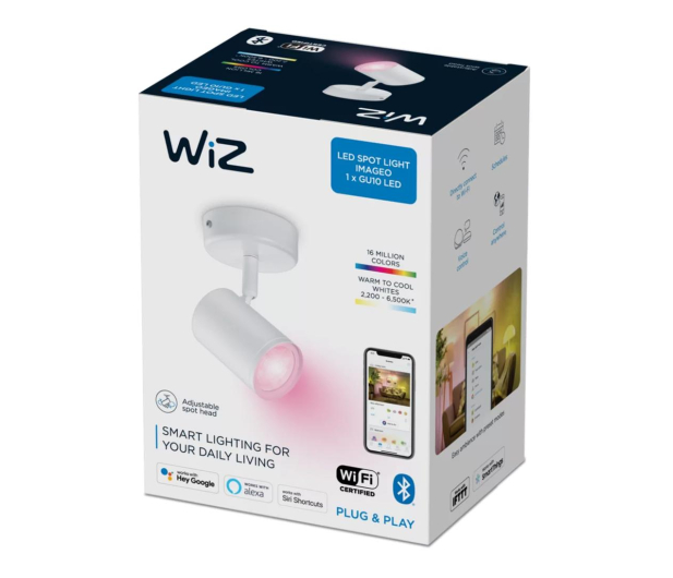 WiZ IMAGEO WiZ Spots 1x5W W 22-65K RGB - 1182569 - zdjęcie 2